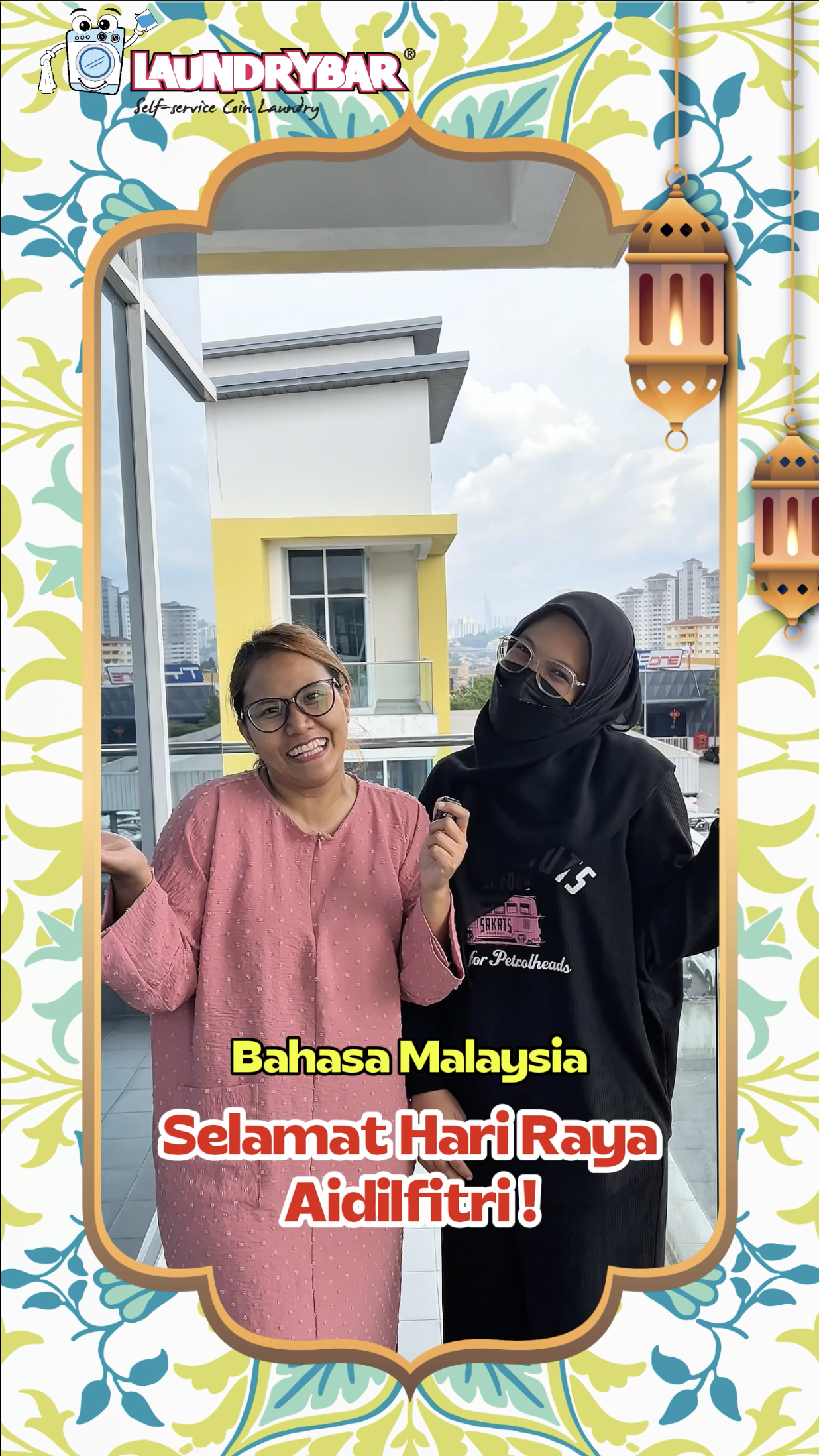 Selamat Hari Raya Aidilfitri from LaundryBar! 🌙✨